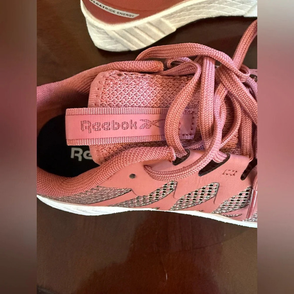 Reebok Womens Fusion Fleaweave Rust Safety Shoes Size 10.5 Wide - Picture 7 of 9